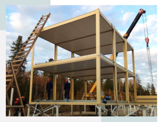 Строительство модульных здания Кемерово