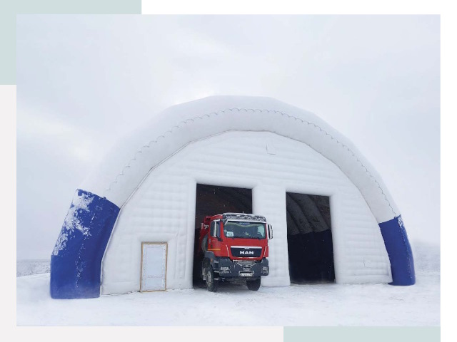 Мобильные ангары в Кемерово