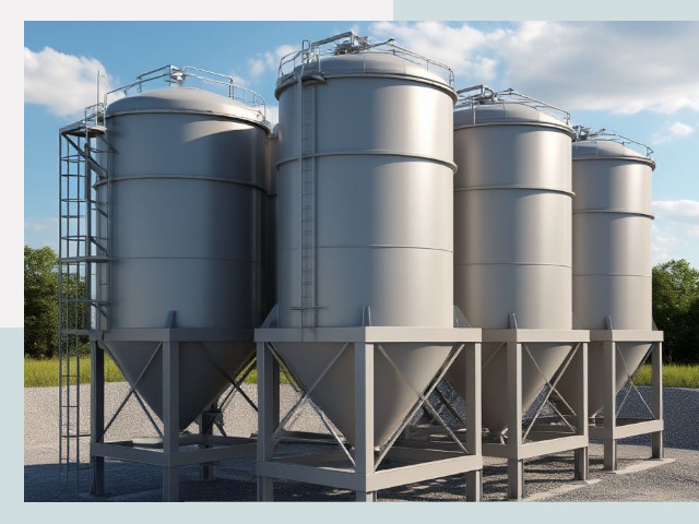 Металлические силосы от СтальСтрой-Кмр по цене 624 руб.