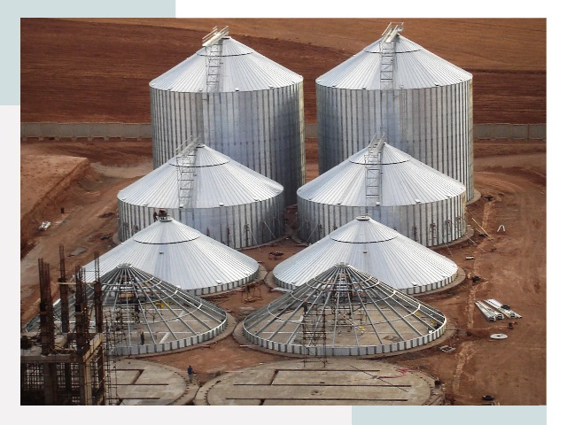 Строительство зерновых силосов в Кемерово