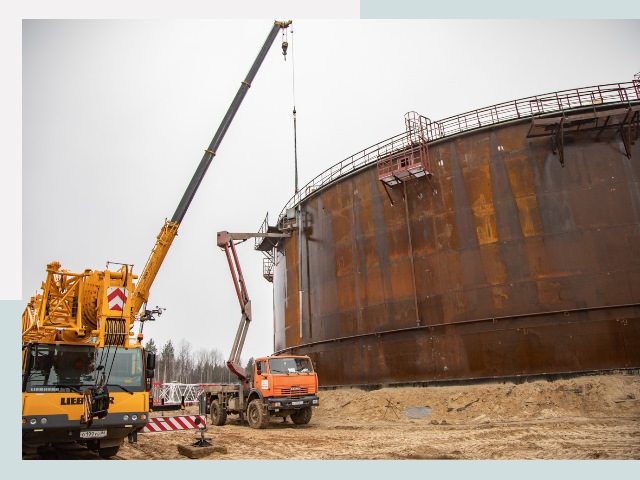 Монтаж резервуаров в Кемерово от 624 руб. за м³