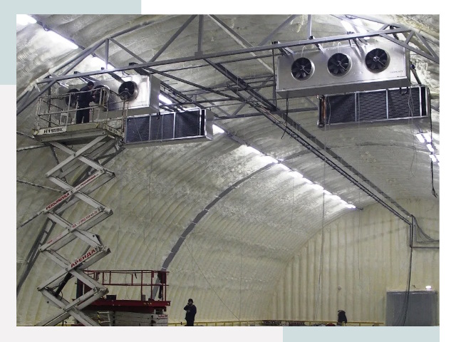 Оснащение ангаров в Кемерово