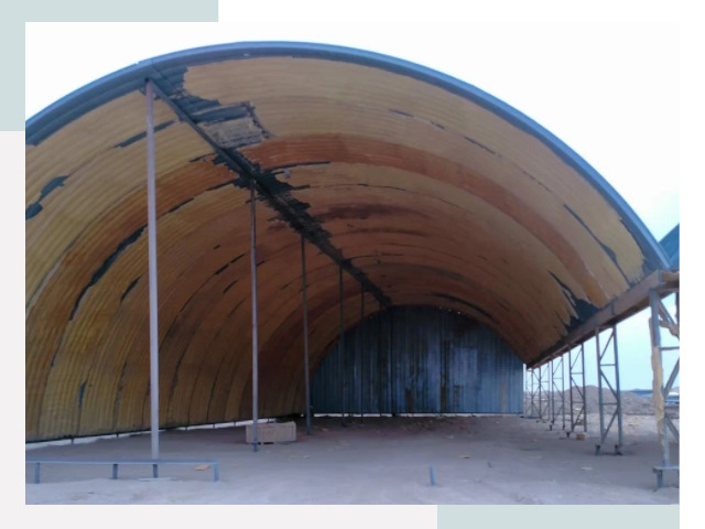 Реконструкция ангаров в Кемерово