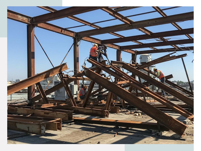 Демонтаж металлоконструкций в Кемерово от 624 руб.