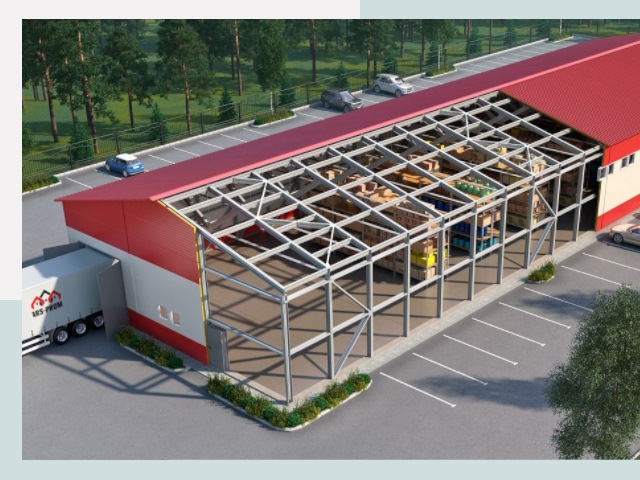 Проектирование ангаров в Кемерово от 624 руб.